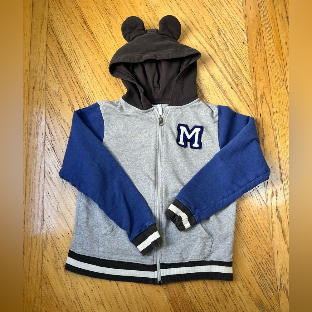 Hanna Andersson Disney Collection Mickey Mouse Zip Hoodie